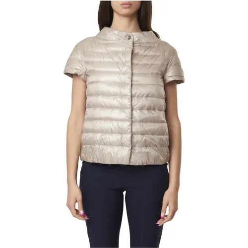 Kurze Nylon Ultralight Jacke , Damen, Größe: M - Herno - Modalova