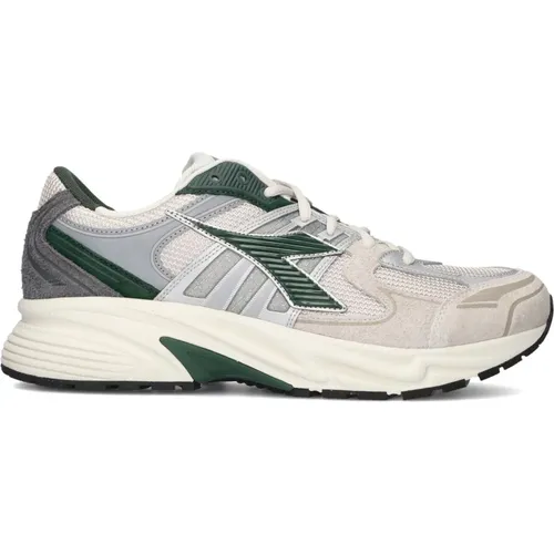 Grüne Mesh Combi Runner Sneakers - Diadora - Modalova