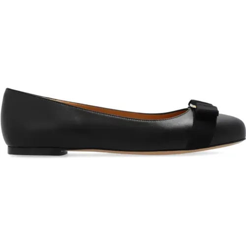 Varina Ballet Flats , Damen, Größe: 36 EU - Salvatore Ferragamo - Modalova