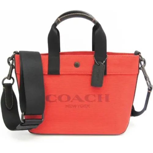 Pre-owned Leather handbags , female, Sizes: ONE SIZE - Coach Pre-owned - Modalova