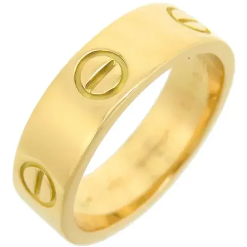 Pre-owned Jewellery, female, , Size: ONE SIZE Pre-owned Metal rings - Cartier Vintage - Modalova