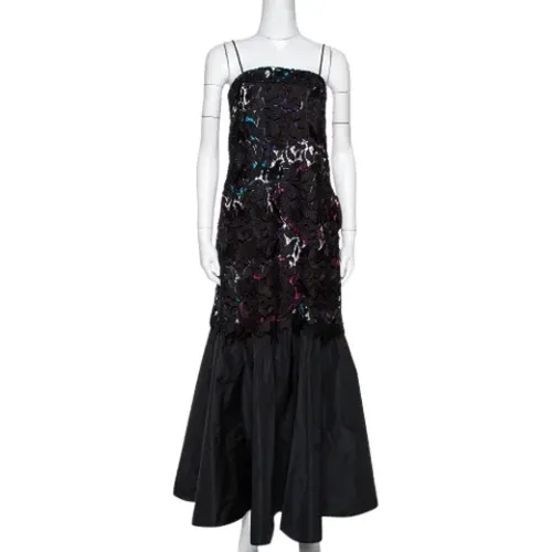 Pre-owned Lace dresses , female, Sizes: S - Armani Pre-owned - Modalova