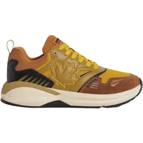 Sportliche Sneakers mit hoher Sohle - Dsquared2 - Modalova