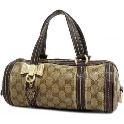 Pre-owned Canvas gucci-bags , female, Sizes: ONE SIZE - Gucci Vintage - Modalova