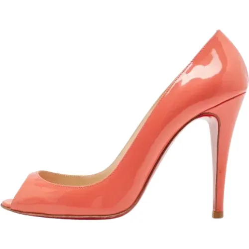 Pre-owned Pumps, female, , Size: 7 US Pre-owned Leather heels - Christian Louboutin Pre-owned - Modalova