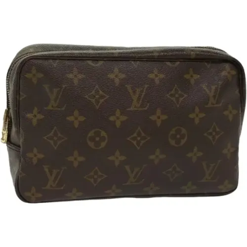 Pre-owned Canvas clutches , female, Sizes: ONE SIZE - Louis Vuitton Vintage - Modalova