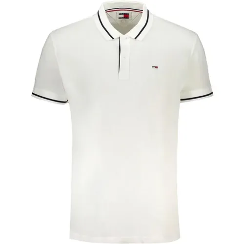 Polo-Shirt mit Kontraststickerei , Herren, Größe: L - Tommy Hilfiger - Modalova