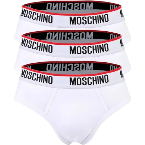 Bottoms, male, , Size: S Silk Slip Set - Moschino - Modalova