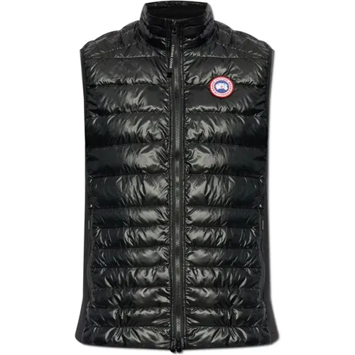 Vests, male, , Size: L Vest with stand-up collar - Canada Goose - Modalova