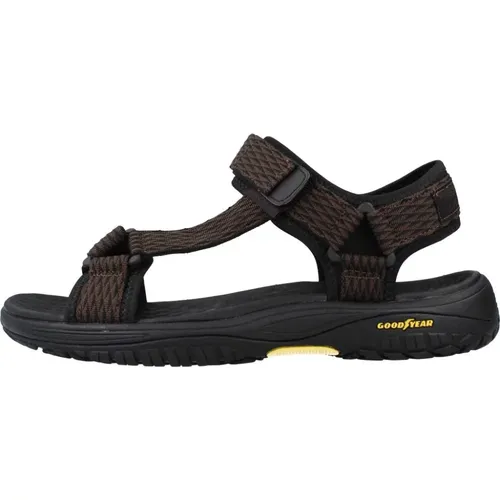 Stilvolle Flache Sandalen - Rip Tide , Herren, Größe: 40 EU - Skechers - Modalova