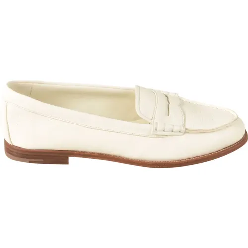 Loafers, female, , Size: 8 1/2 US Churchs Flat shoes Ivory - Church's - Modalova