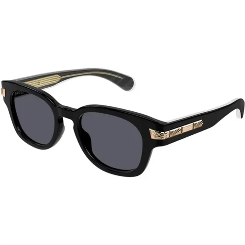 Schwarz Graue Sonnenbrille Gg1518S 001 - Gucci - Modalova
