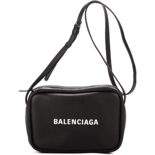 Pre-owned Cross Body Bags, female, , Size: ONE SIZE Pre-owned Leather shoulder-bags - Balenciaga Vintage - Modalova