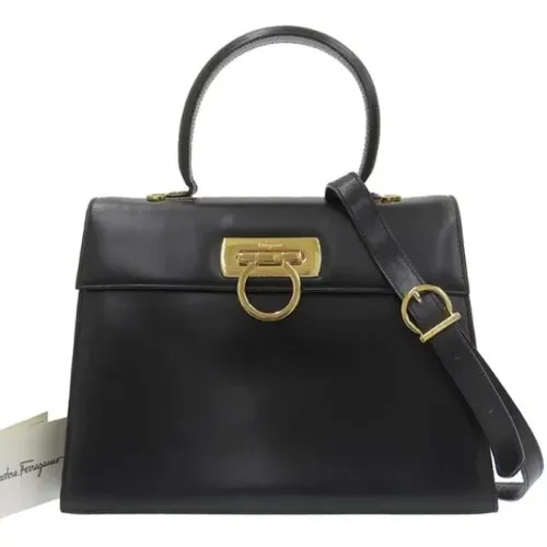 Pre-owned Leather handbags , female, Sizes: ONE SIZE - Salvatore Ferragamo Pre-owned - Modalova