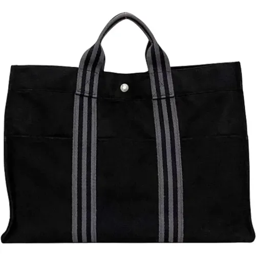 Pre-owned Tote Bags, unisex, , Size: ONE SIZE Pre-owned Canvas totes - Hermès Vintage - Modalova