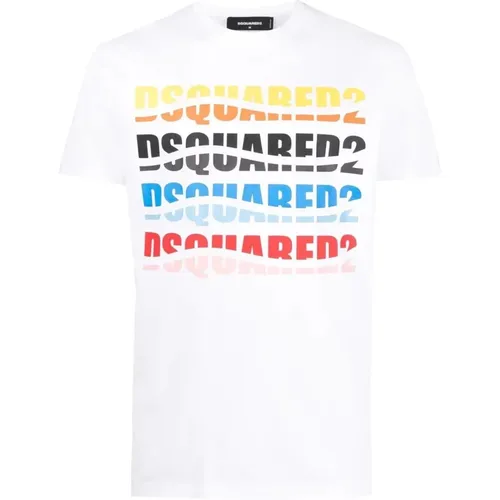 T-Shirt , male, Sizes: M - Dsquared2 - Modalova