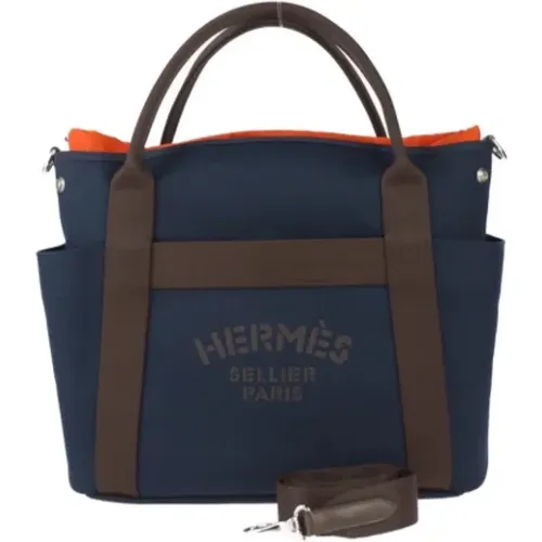 Pre-owned Handbags, female, , Size: ONE SIZE Pre-owned Fabric handbags - Hermès Vintage - Modalova