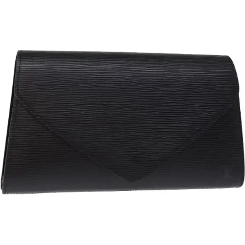 Pre-owned Leather clutches , female, Sizes: ONE SIZE - Louis Vuitton Vintage - Modalova