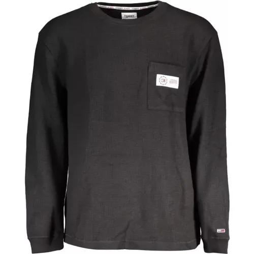 Sweatshirts, male, , Size: S Cotton Sweatshirt - Tommy Hilfiger - Modalova