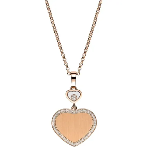 Necklaces, female, , Size: ONE SIZE - 79A007-5921 - Happy Hearts - Chopard - Modalova