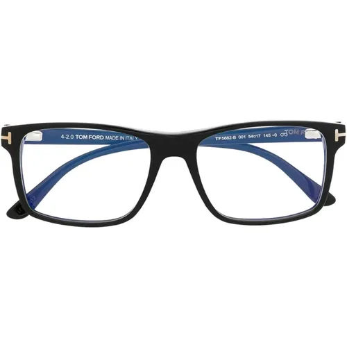 Glasses, male, , Size: 54 MM Optical Frame Clip Style - Tom Ford - Modalova