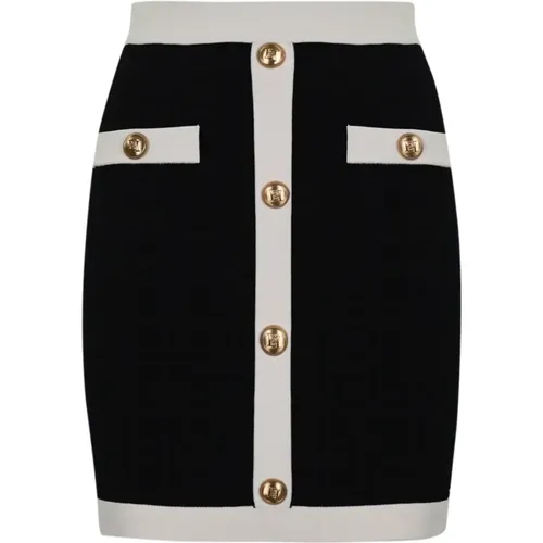 Short Skirts , female, Sizes: L, M, S - Elisabetta Franchi - Modalova