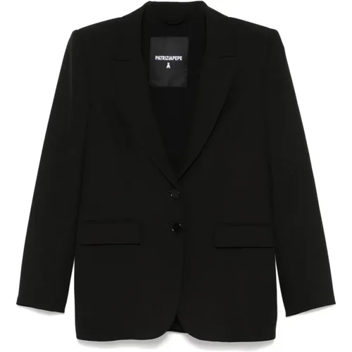 Essenzieller Zweiknopf-Blazer - PATRIZIA PEPE - Modalova