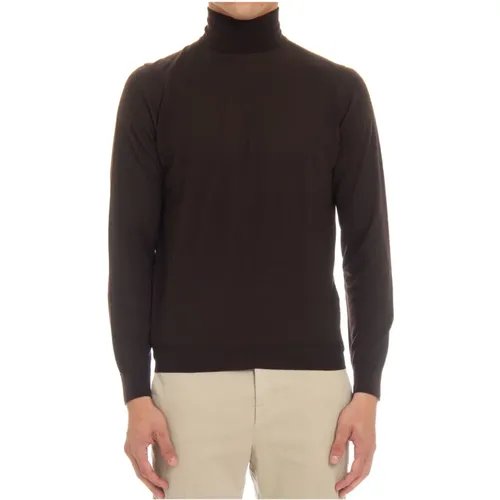 Turtlenecks, male, , Size: 2XL Sweater Extrafine Wool Turtleneck - Drumohr - Modalova