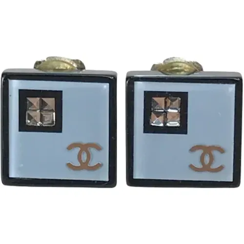 Pre-owned Jewellery, female, , Size: ONE SIZE Pre-owned Plastic earrings - Chanel Vintage - Modalova