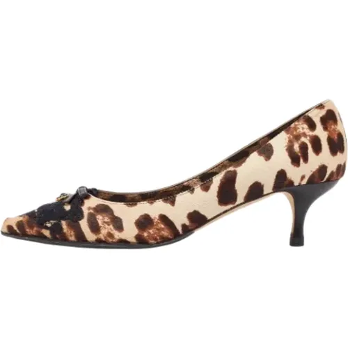 Pre-owned Pumps, female, , Size: 7 US Pre-owned Fabric heels - Dolce & Gabbana Pre-owned - Modalova