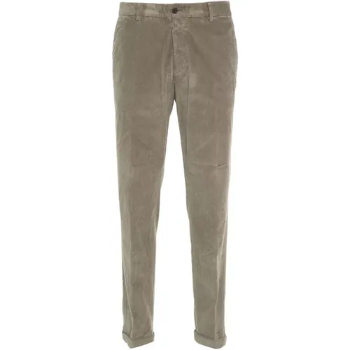 Grey Trousers Aw24 , male, Sizes: L, M - Briglia - Modalova