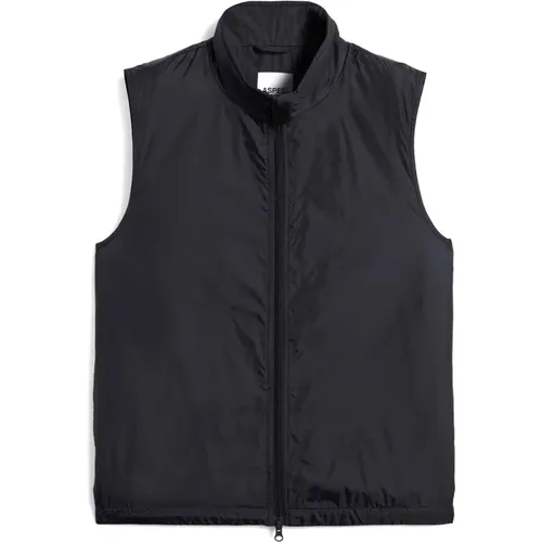 Vests, male, , Size: L Stylish Jacket Vest for Men - Aspesi - Modalova