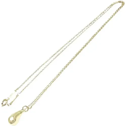 Pre-owned Jewellery, female, , Size: ONE SIZE Pre-owned Gold necklaces - Tiffany & Co. Pre-owned - Modalova