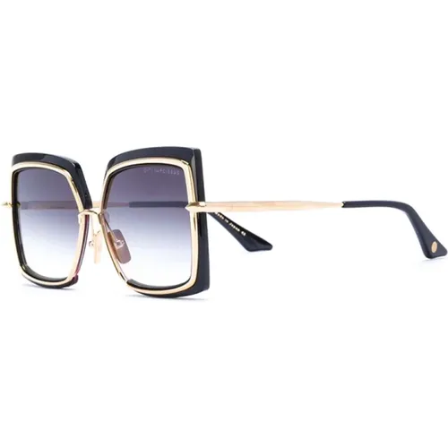 Gold Sunglasses for Everyday Use , female, Sizes: 58 MM - Dita - Modalova