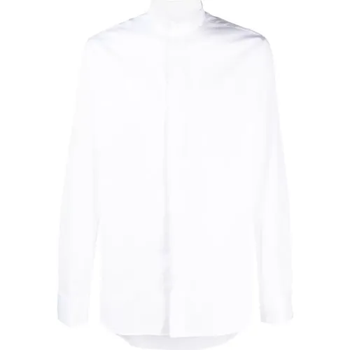 Italian Cotton Dress Shirt , male, Sizes: XL, M, 2XL, 3XL, 4XL, L - Canali - Modalova