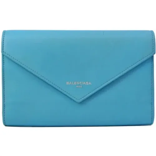 Pre-owned Wallets, female, , Size: ONE SIZE Pre-owned Leather wallets - Balenciaga Vintage - Modalova