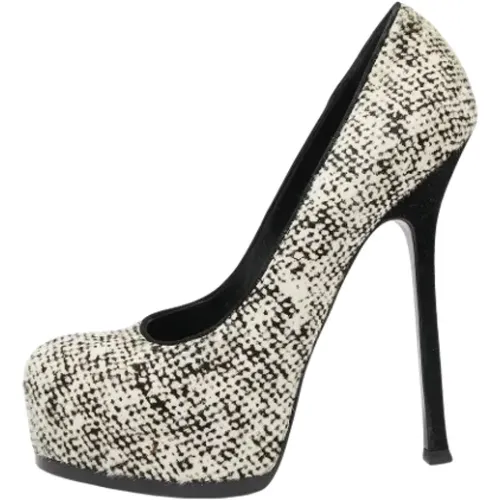 Pre-owned Pumps, female, , Size: 8 1/2 US Pre-owned Fabric heels - Yves Saint Laurent Vintage - Modalova