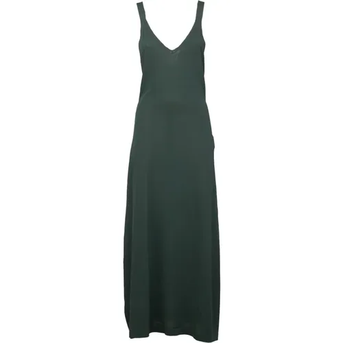 Long dress with halter neckline , female, Sizes: M, L - P.a.r.o.s.h. - Modalova