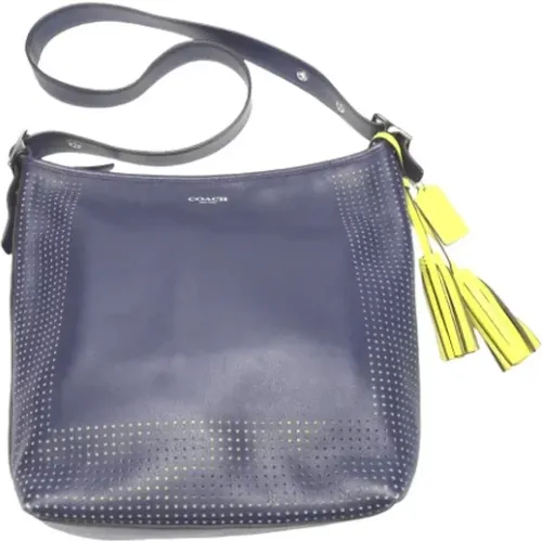 Pre-owned Cross Body Bags, female, , Size: ONE SIZE Pre-owned Leather shoulder-bags - Coach Pre-owned - Modalova