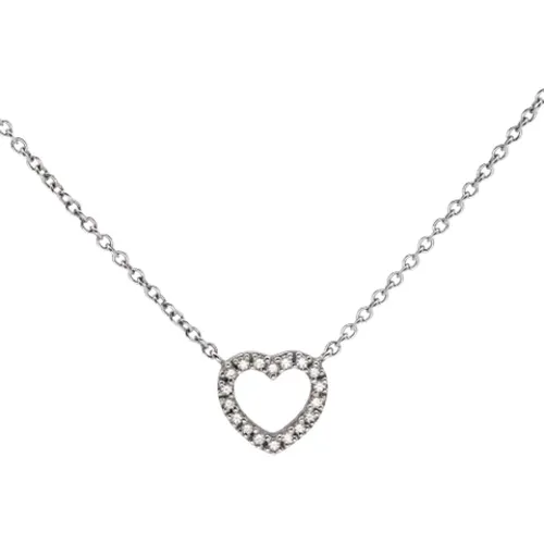 Pre-owned Jewellery, female, , Size: ONE SIZE Pre-owned Fabric necklaces - Tiffany & Co. Pre-owned - Modalova