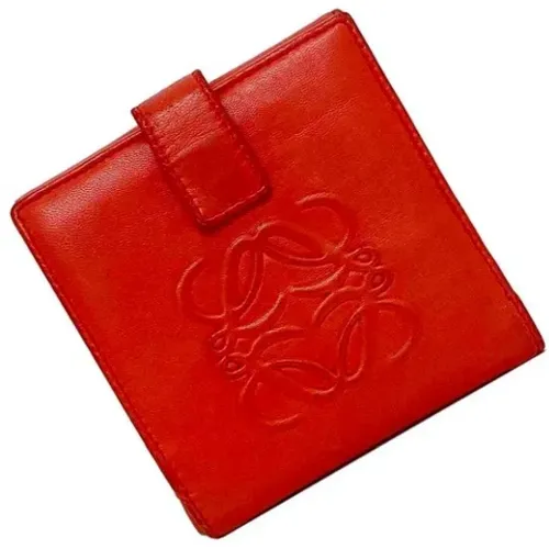 Pre-owned Wallets, female, , Size: ONE SIZE Pre-owned Leather wallets - Loewe Pre-owned - Modalova