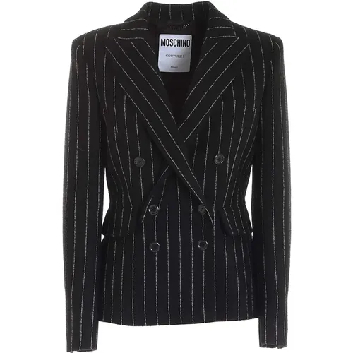 Stylish Women`s Blazer Jacket , female, Sizes: S - Moschino - Modalova