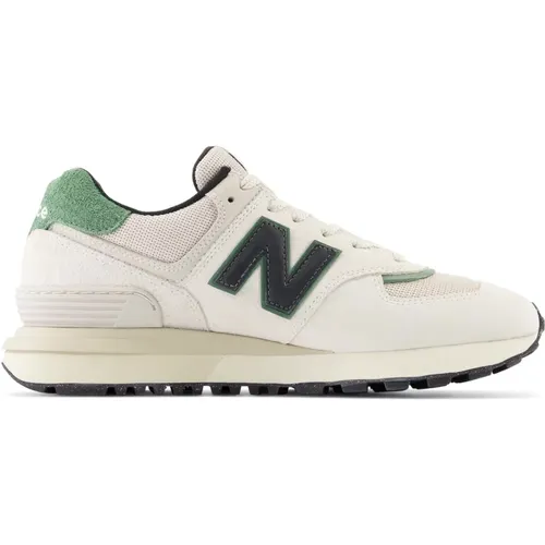 Suede Leather Sneakers with Gum Sole , male, Sizes: 9 1/2 UK - New Balance - Modalova