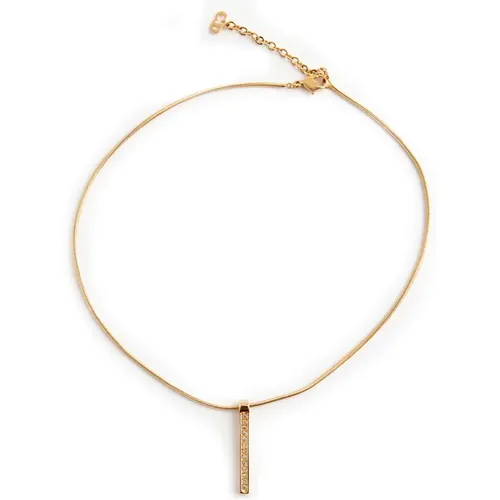 Pre-owned delicate necklace , female, Sizes: ONE SIZE - Dior Vintage - Modalova