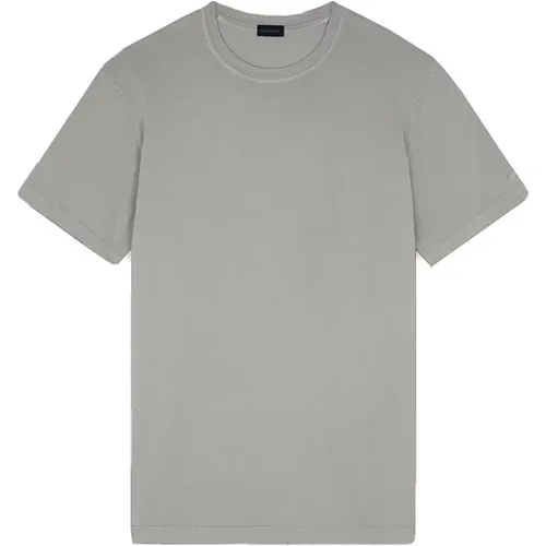 Ecru Baumwoll-Jersey T-Shirt , Herren, Größe: M - PAUL & SHARK - Modalova