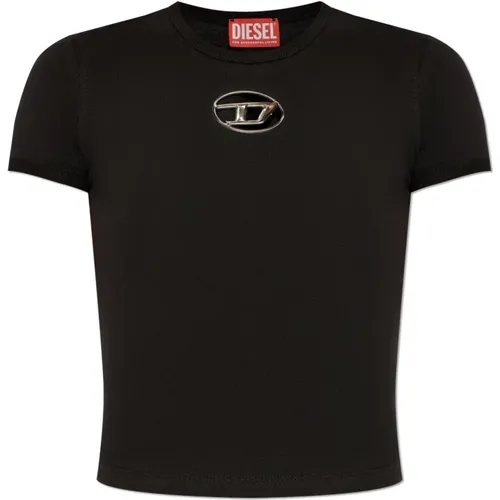 T-shirt `T-Uncutie-Long-Od` , Damen, Größe: 2XS - Diesel - Modalova