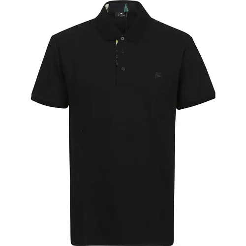 Roma Short Sleeve Polo Shirt , male, Sizes: M, XL, L, 2XL - ETRO - Modalova