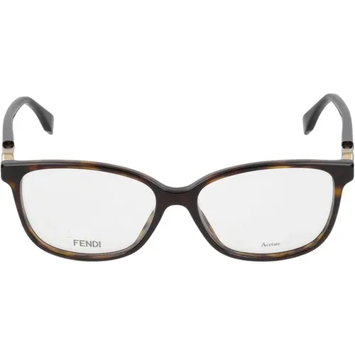 Eyeglasses FF 0346 , female, Sizes: 53 MM - Fendi - Modalova