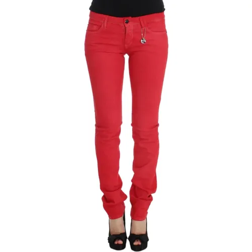 Cotton Blend Super Slim Fit Jeans , female, Sizes: W31 - Costume National - Modalova