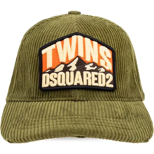 Caps, male, , Size: ONE SIZE Baseball cap - Dsquared2 - Modalova